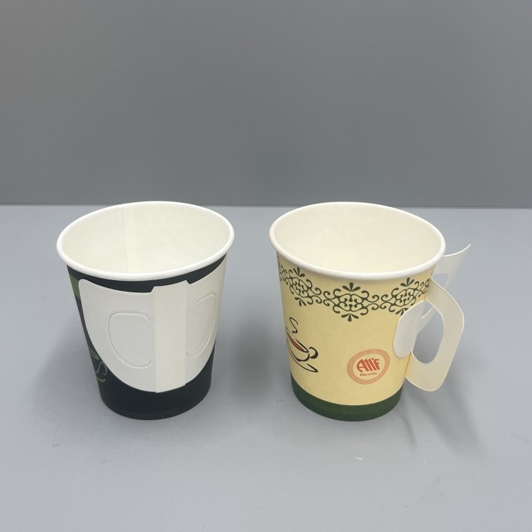 7oz paper tea cups with handles 7oz paper tea cups with handles